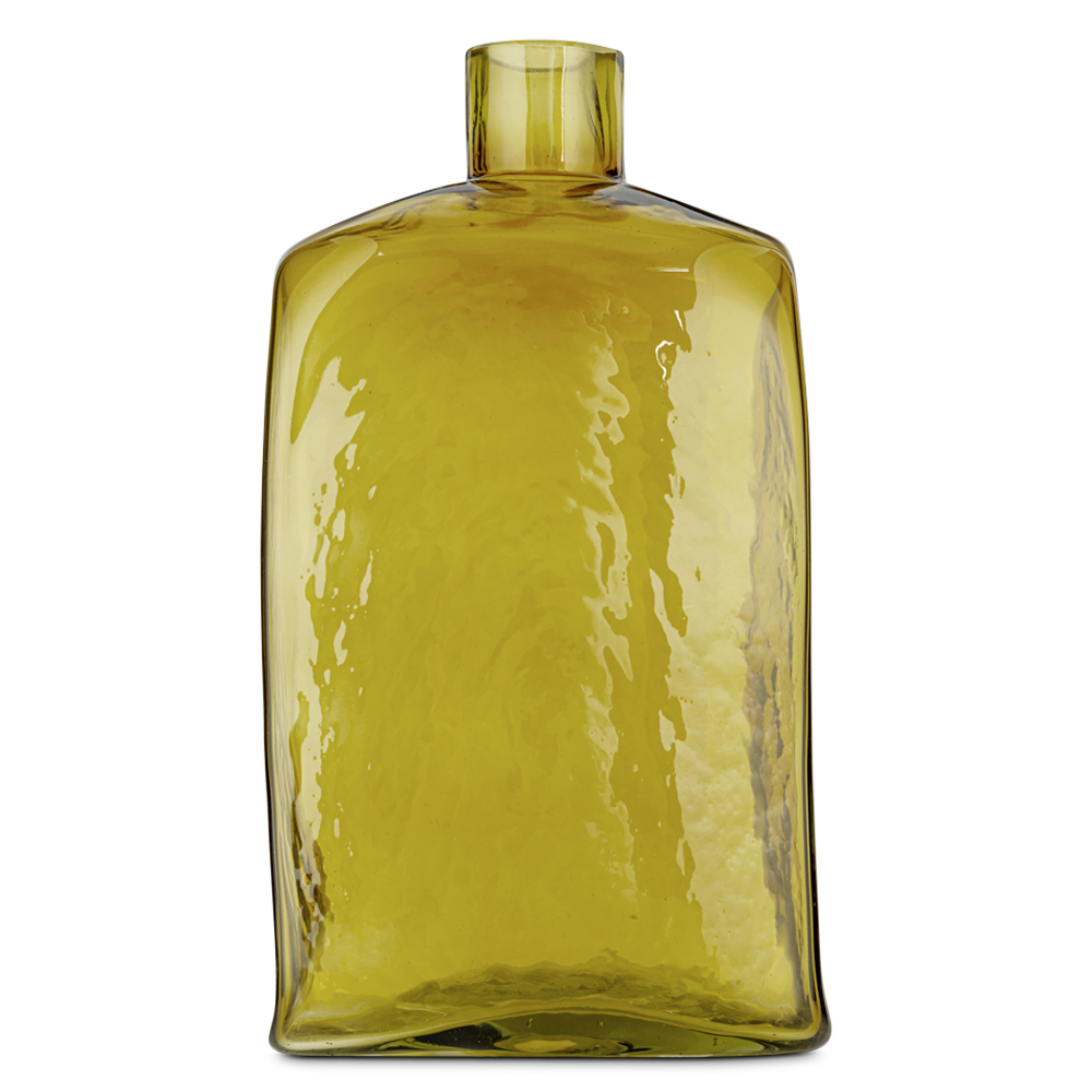 Nkuku Ellam Recycled Glass Bottle Vase Large Jarrolds, Norwich